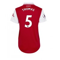 Arsenal Thomas Partey #5 Fußballbekleidung Heimtrikot Damen 2022-23 Kurzarm